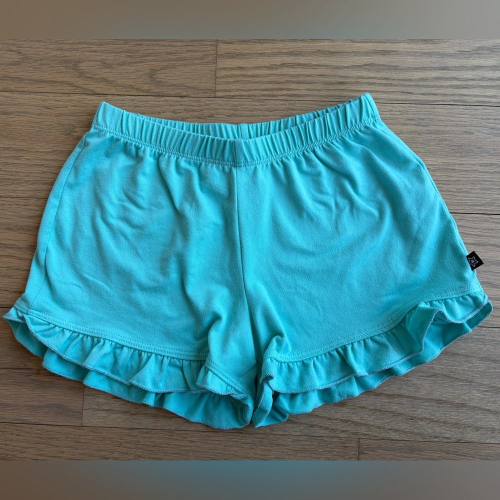 Pixielane girls cotton ruffle shorts- Size 8. Good condition !